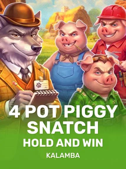 4 Pot Piggy Snatch Hold and Win