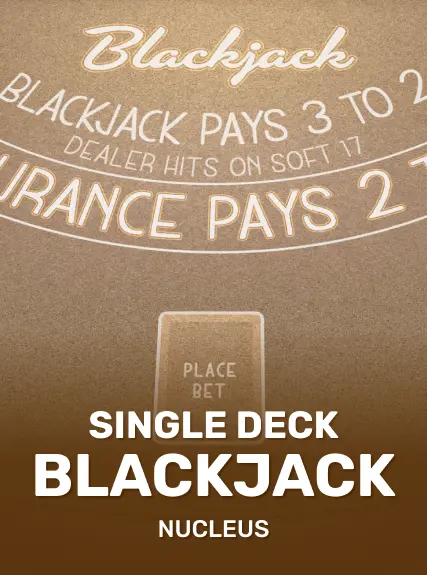 Single Deck Blackjack
